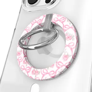 Lovely Pink Bows MagSafe Grip Ring