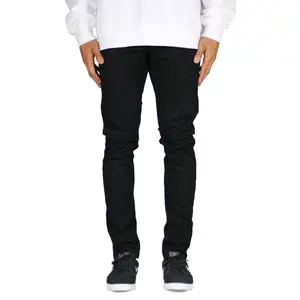 Black Skater Chino Pants