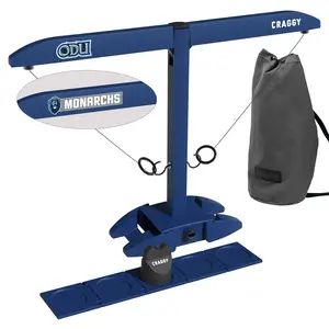 HOOKS! XPLR Collegiate Edition Hook and Ring Toss Game - Portable Metal Outdoor Tailgate Multiplayer Game - NCAA Licensed