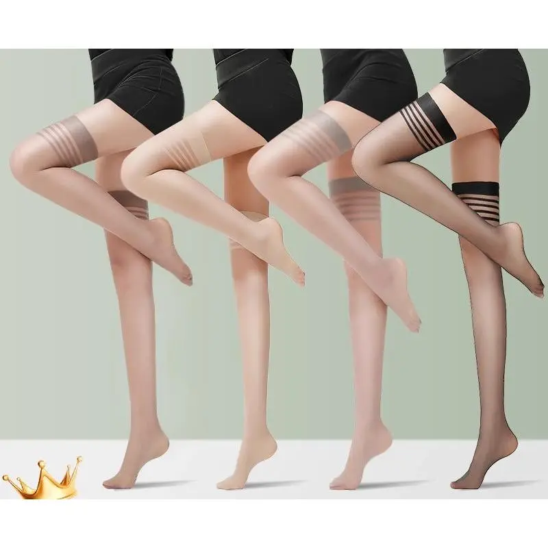 Two For One!!! Women's stockings summer thin high tube half leg half knee stockings