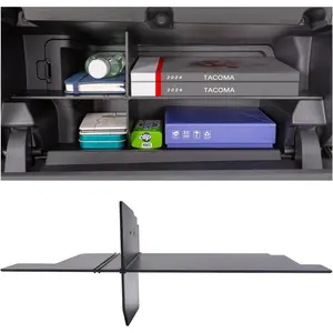 Glove Box Organizer Compatible with 2024 2025 (4th Gen Tacoma) Glove Box Compartment Insert Storage Divider Accessories ( Design