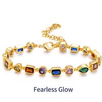 Aurora Shapes Gemstone Bracelet