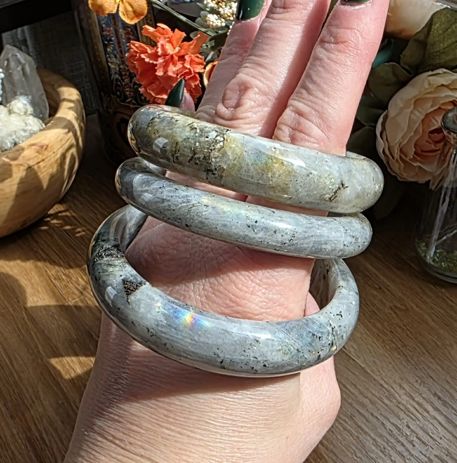Labradorite Bangle