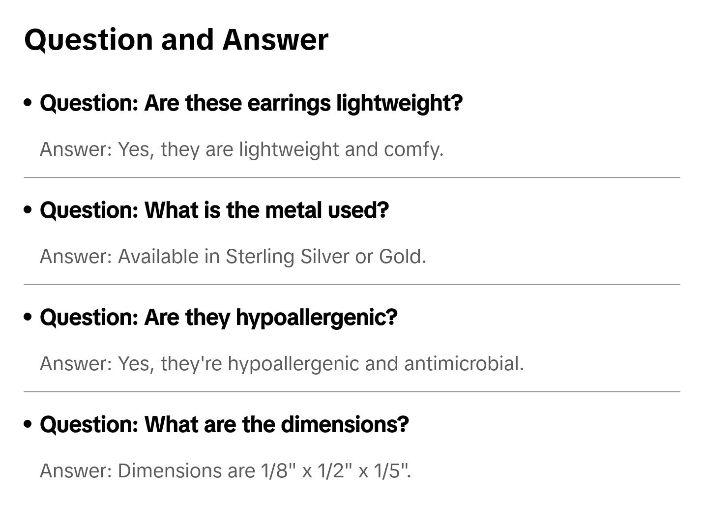 Merry & Bright Studs