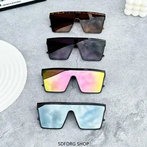 4-Pack Oversized Shield Sunglasses, Polarized UV400 Wraparound Sunglasses for Men and Women, Lightweight Sports Sunglasses for Driving, Cycling, Golf, Outdoor Activities,summerwins