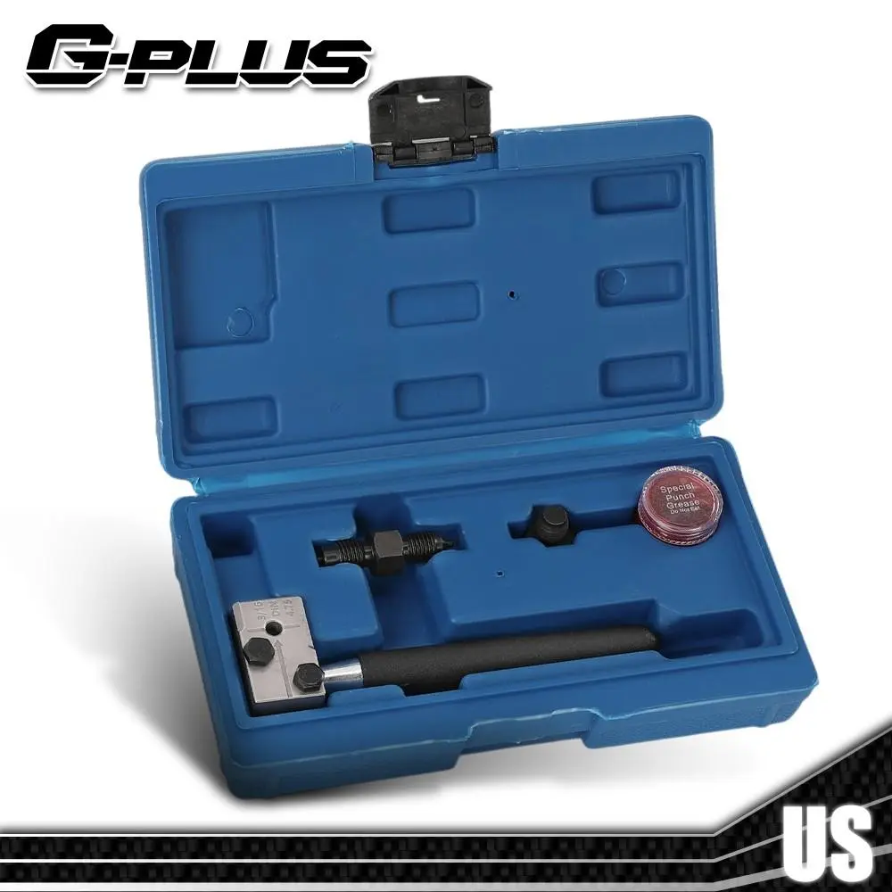 45° Universal Brake Line Double Flare Tool 3/16inch Handheld Double Flaring Tool