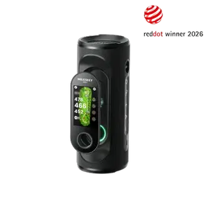 【DealsforYouDays 】MiLESEEY GeneSonic Pro Golf Speaker with Detachable GPS Rangefinder Handheld, 43000+ No Subscription Preloaded Courses, View & Audible Distances,Touchscreen, 15H Battery, Magnetic, Waterproof,Hazard, Golf Accessories for Men, Golf Gifts