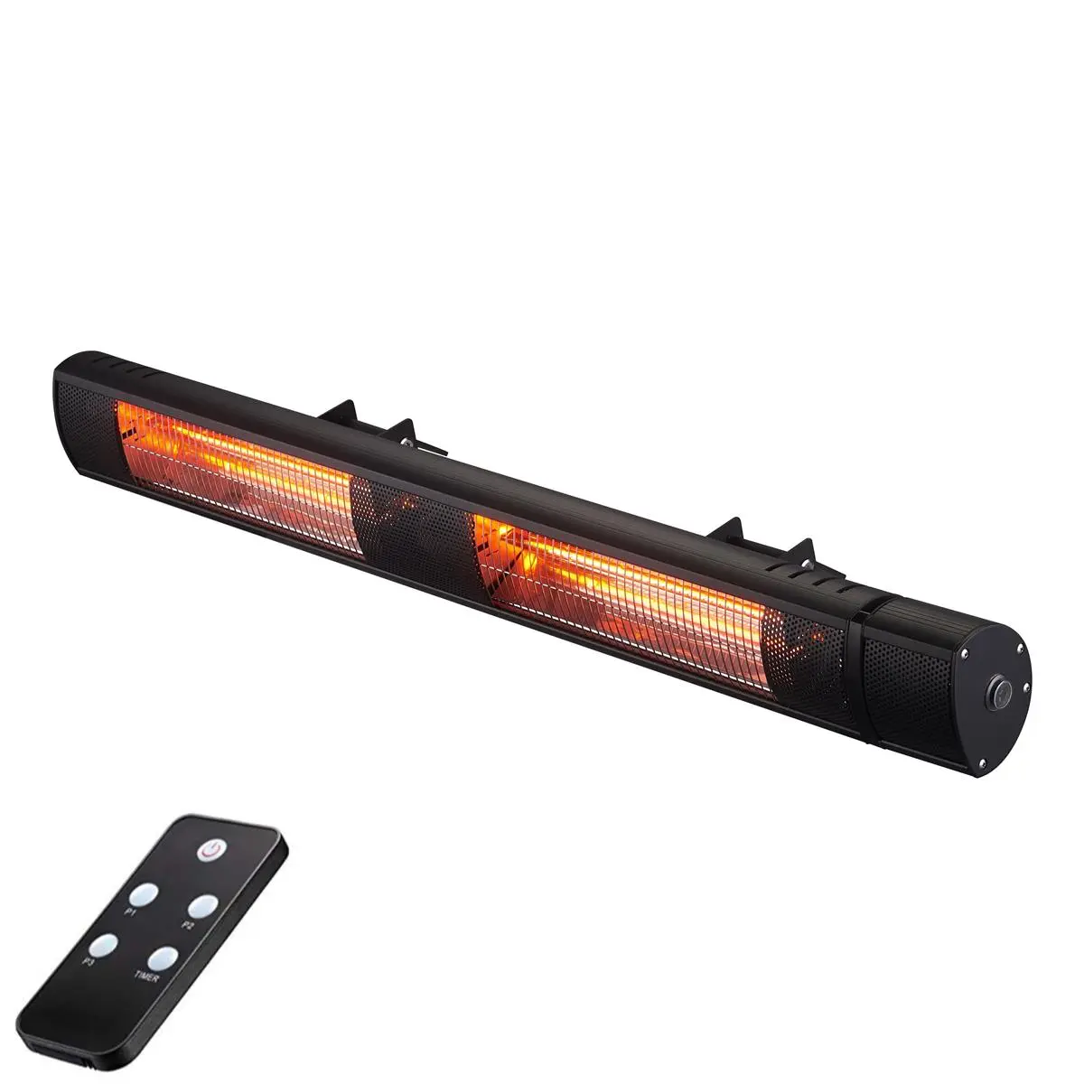 212 MAIN Radtec G30R 38" Golden Tube Infrared Heater, 38x5x4 in, Wall Mount, Hardwired with Pigtailed Plug, Spot Heating Appliance