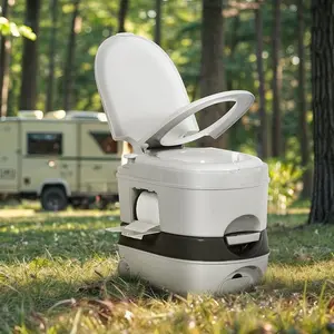 YITAMOTOR 6.34 Gallon Portable RV Toilet Camping Porta Potty with Paper Collection Handle Pump Leak-Proof for RV Travel Boat Trips Outdoors