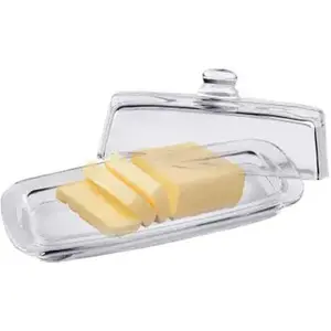 Classic Glass Butter Dish with Lid