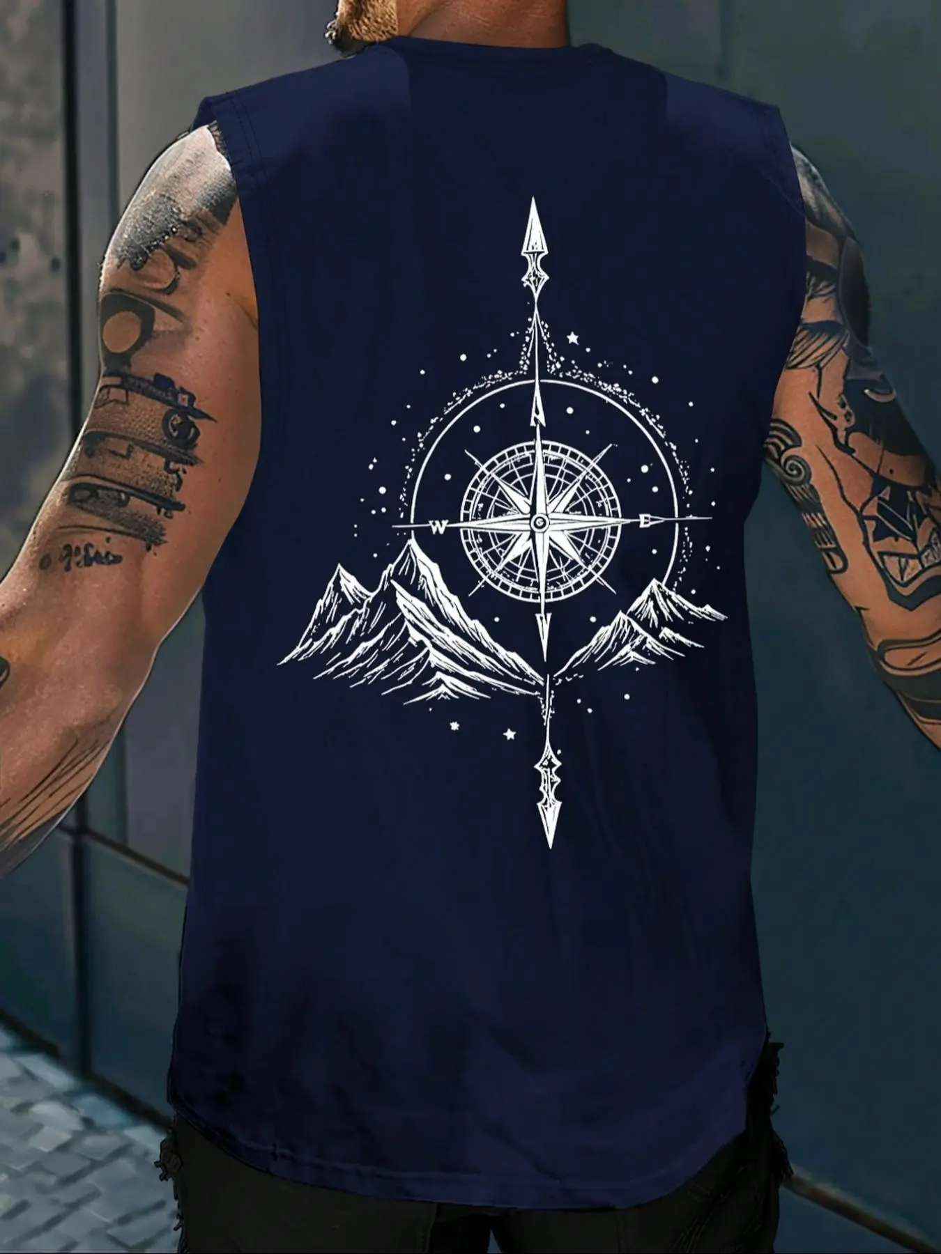 Navy Blue - Compass