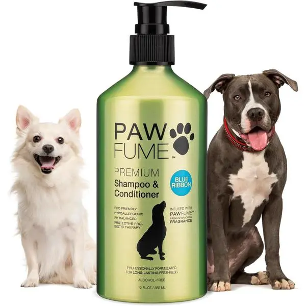 PAWFUME Skin & Coat Detangler Spray for Dogs, 1-Pack – Soothe Dry, Itchy Coats Quickly – Non-Toxic Chamomile & Oat Formula, Essential Fatty Acids & Vet-Certified – Dog Detangler Spray Dematting Care