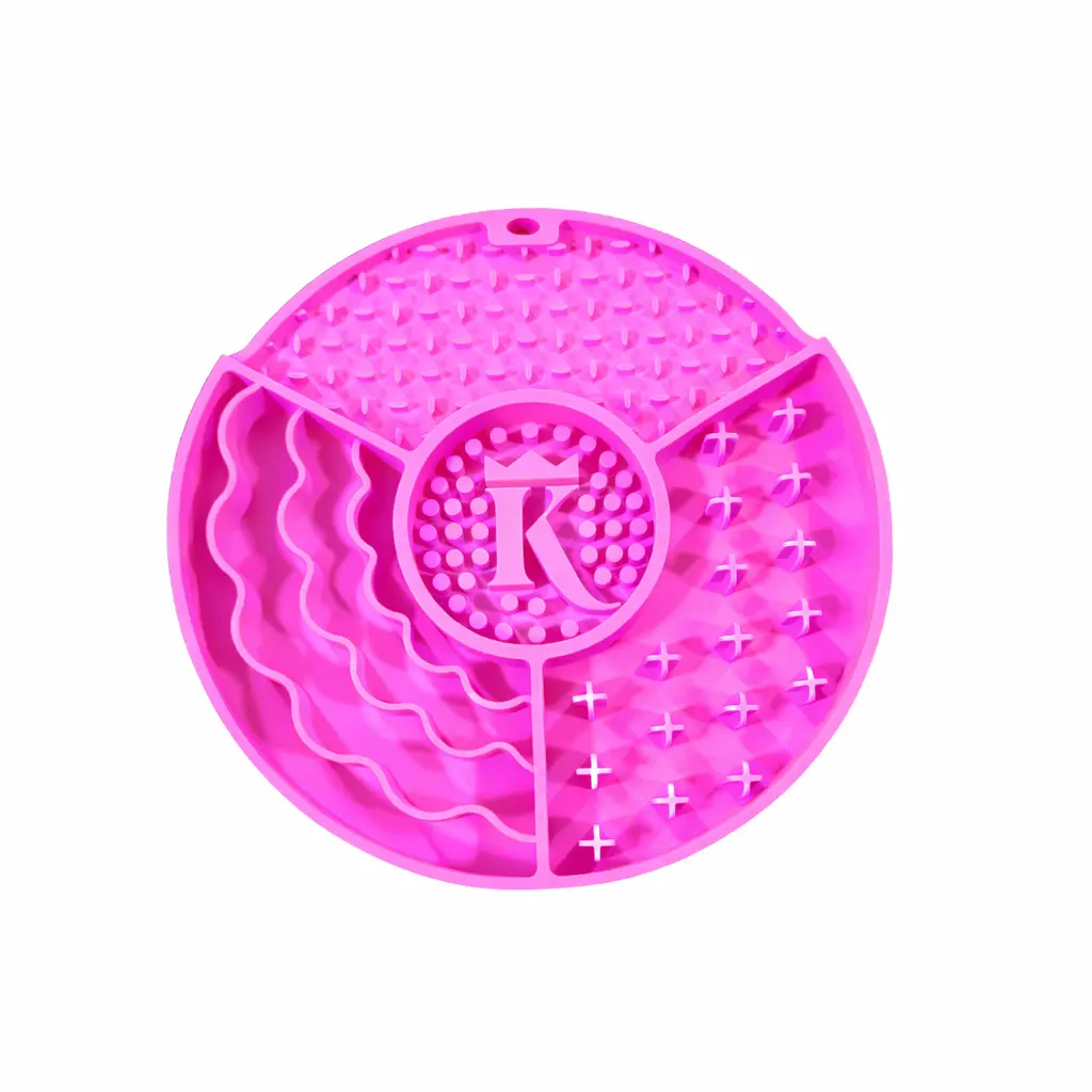 King Lou Silicone Slow Feeder Lick Mat Enrichment Bowl, Limited Edition King Lou Silicone Slow Feeder Lick Mat Enrichment Bowl, Limited Edition