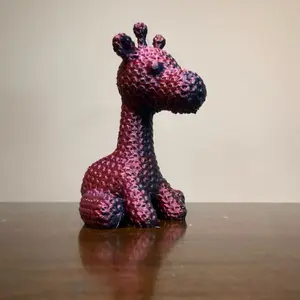 Cute 3D Printed Giraffe -  Aurora, 3D Printed, Ideal for Decoration