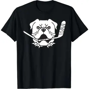 Official SHORESY Sudbury Bulldogs Logo T-Shirt