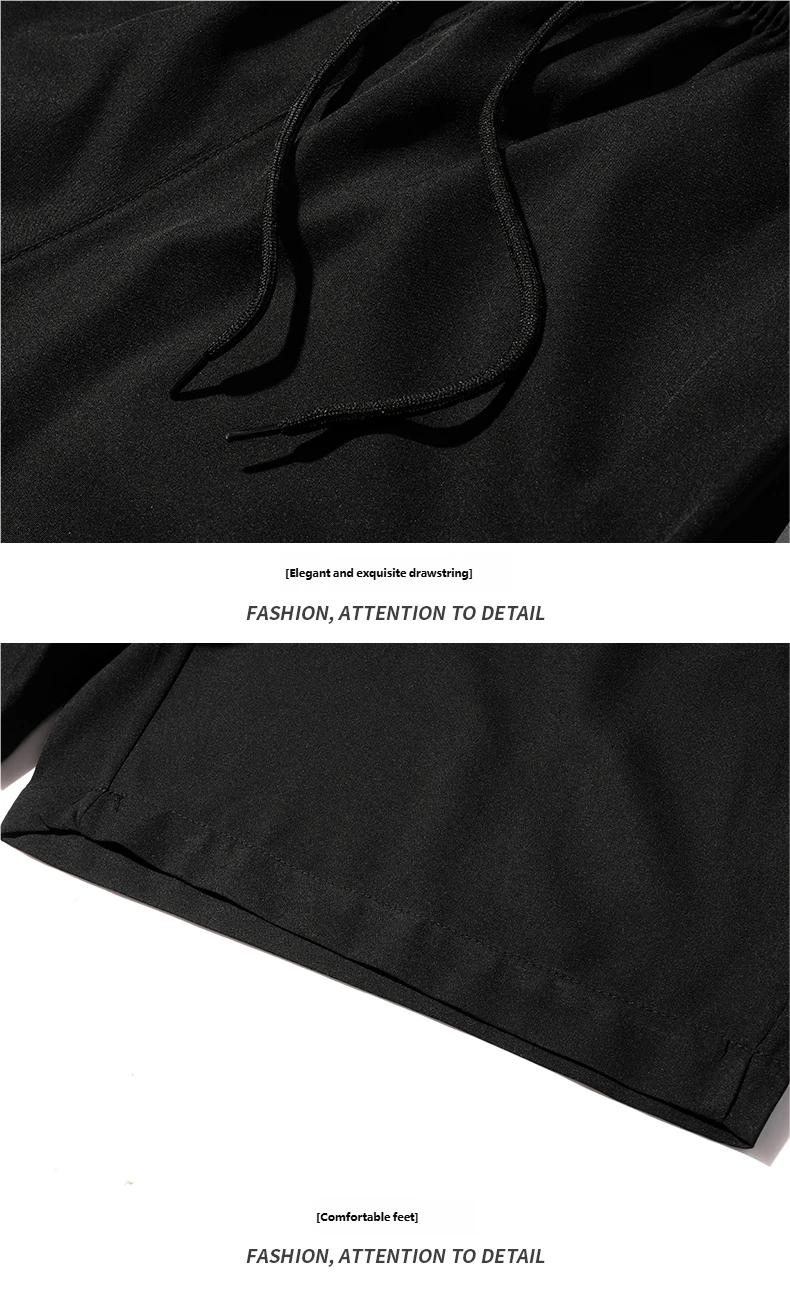 4 pcs men’s ice silk cooling athletic shorts, drawstring sports shorts, summer casual outdoor quick-dry elastic waistband drawstring pants with zippered pockets, suitable for gym and outdoor activities
