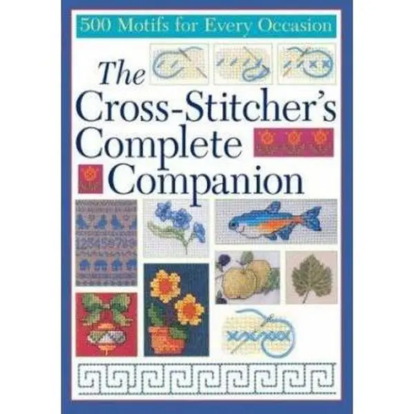 USED Book - The Cross-Stitcher's Complete Companion: 500 Motifs for Every Occasion by Bookspan (Paperback) - english