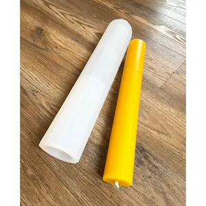 12” silicone pillar altar candle mold