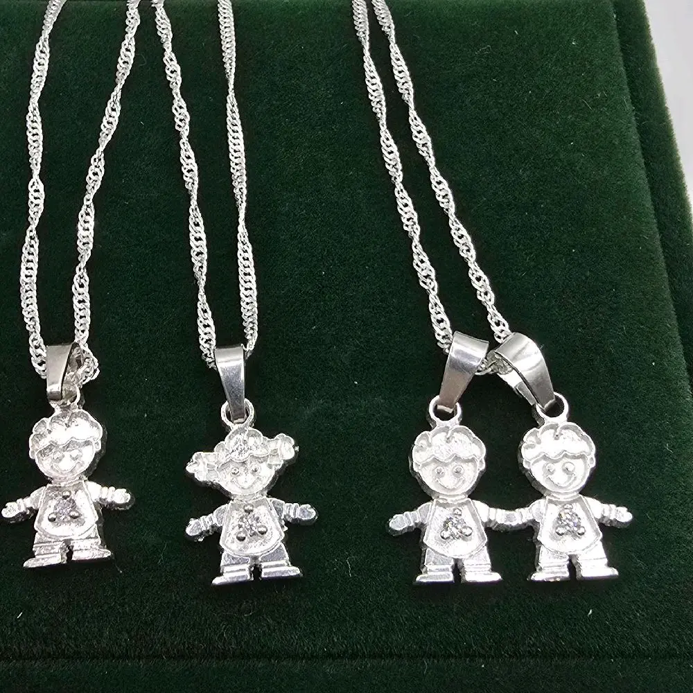 Family Pendant Charms for Boys and Girls, Symbolizing Love for Children and Grandchildren