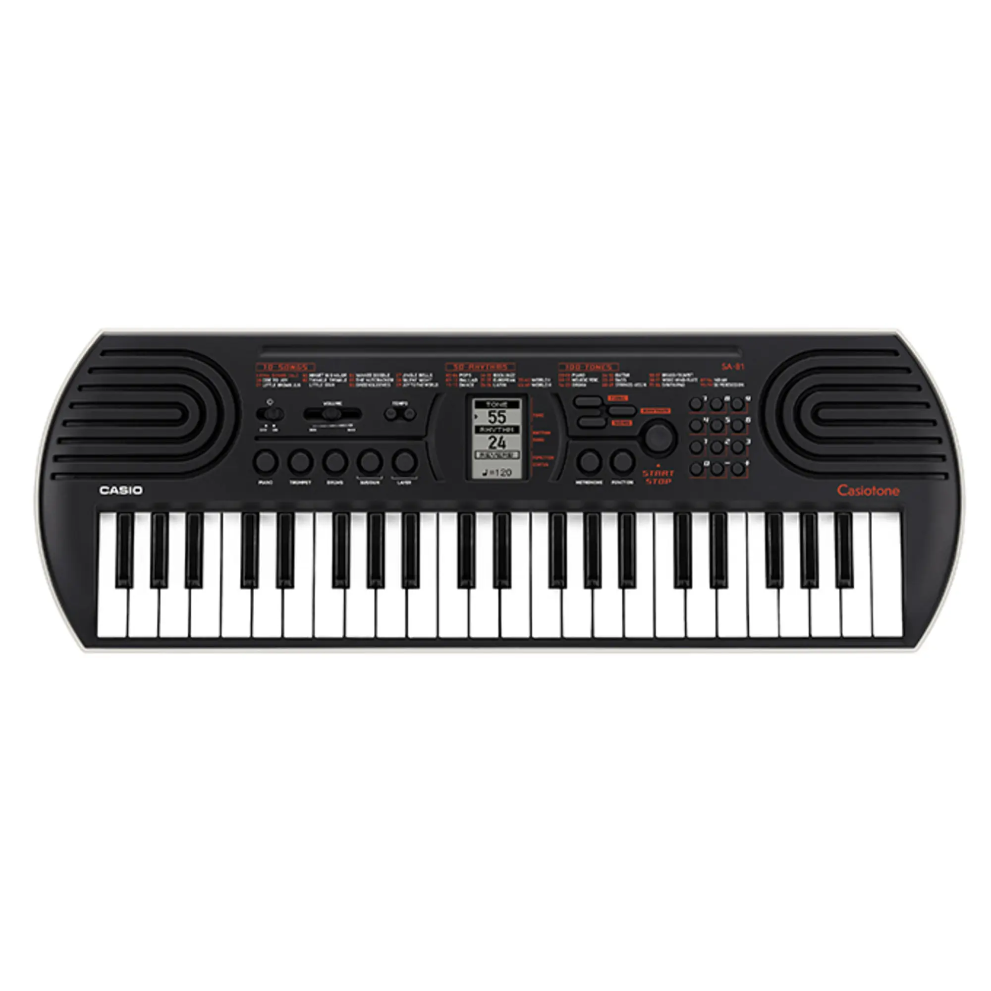 Casio SA81 Casiotone 44-Key Portable Mini Keyboard