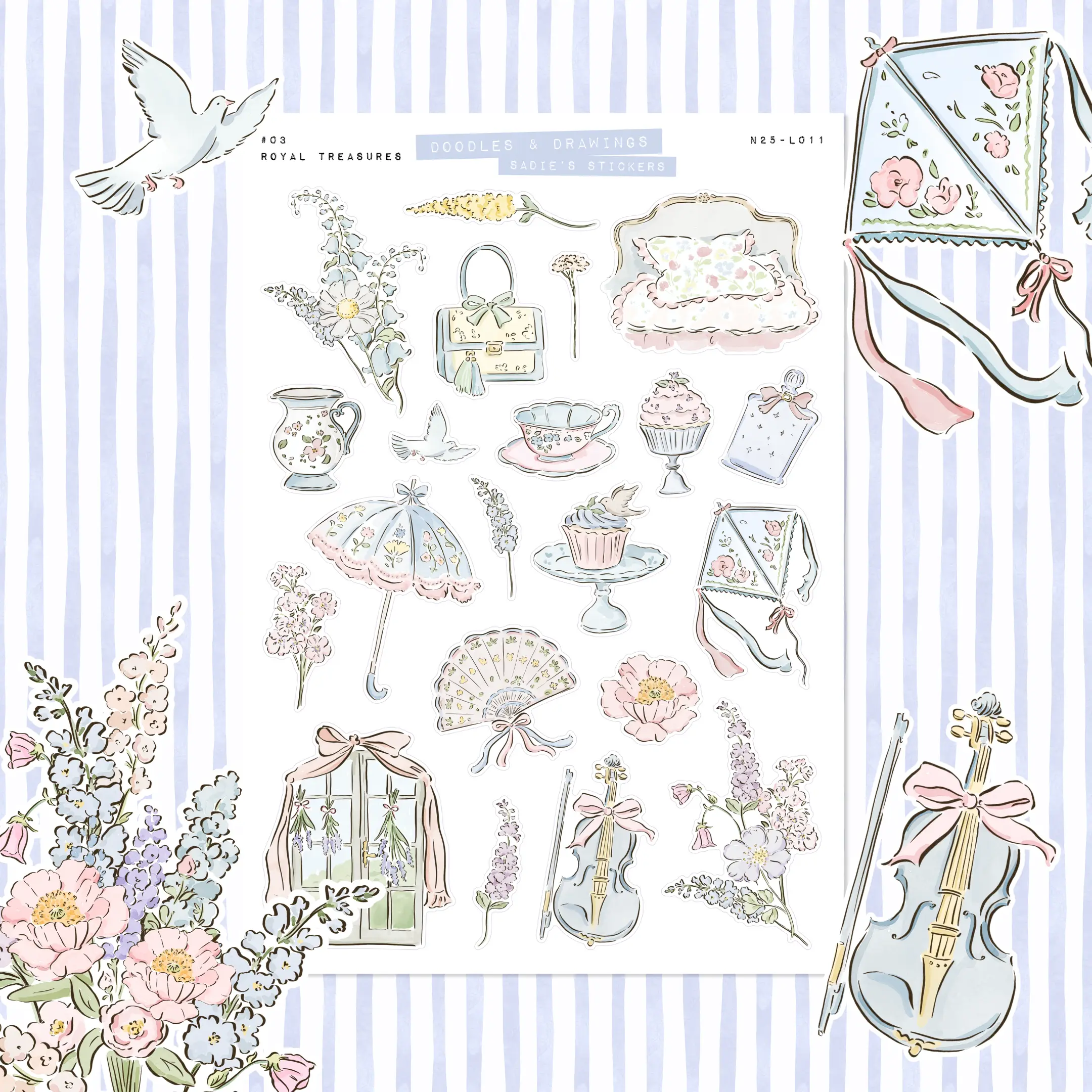 Royal Treasures • Doodles & Drawings