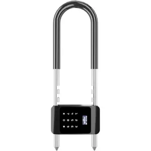 Lock for Glass Door, warehuse Door, Free Installation,Fingerprint, keyless Entry and APP