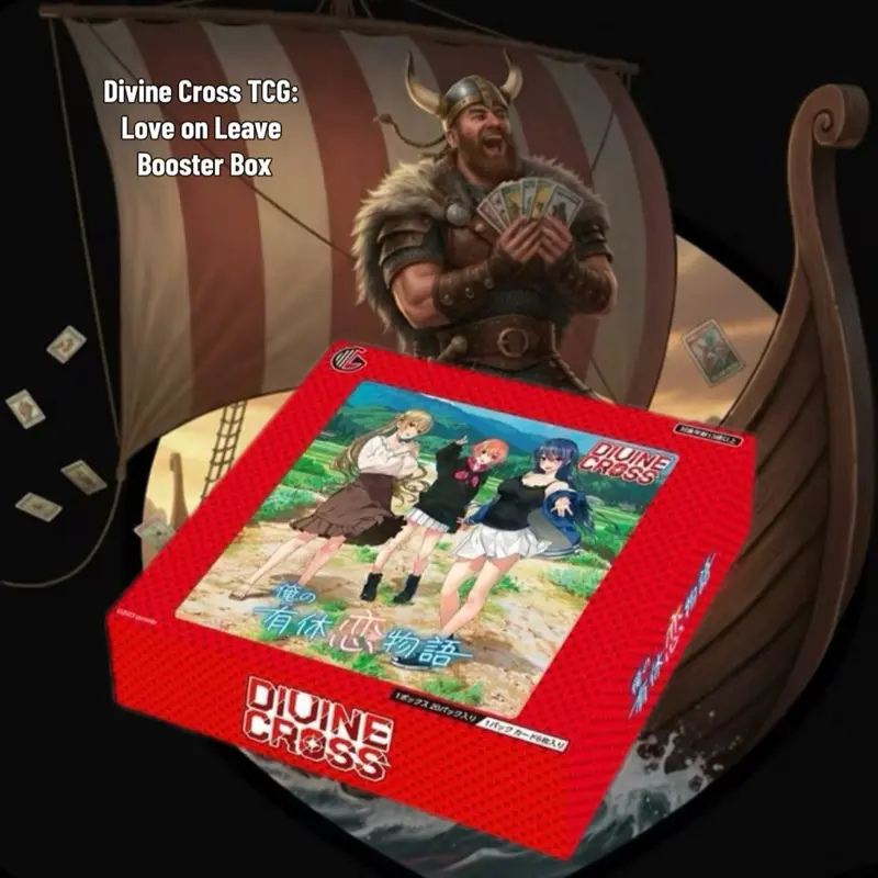 Divine Cross TCG: Love on Leave Booster Box JAPANESE - TikTok Shop Divine Cross TCG: Love on Leave Booster Box JAPANESE - TikTok Shop