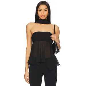 Lovers and Friends Sierra Top in Black