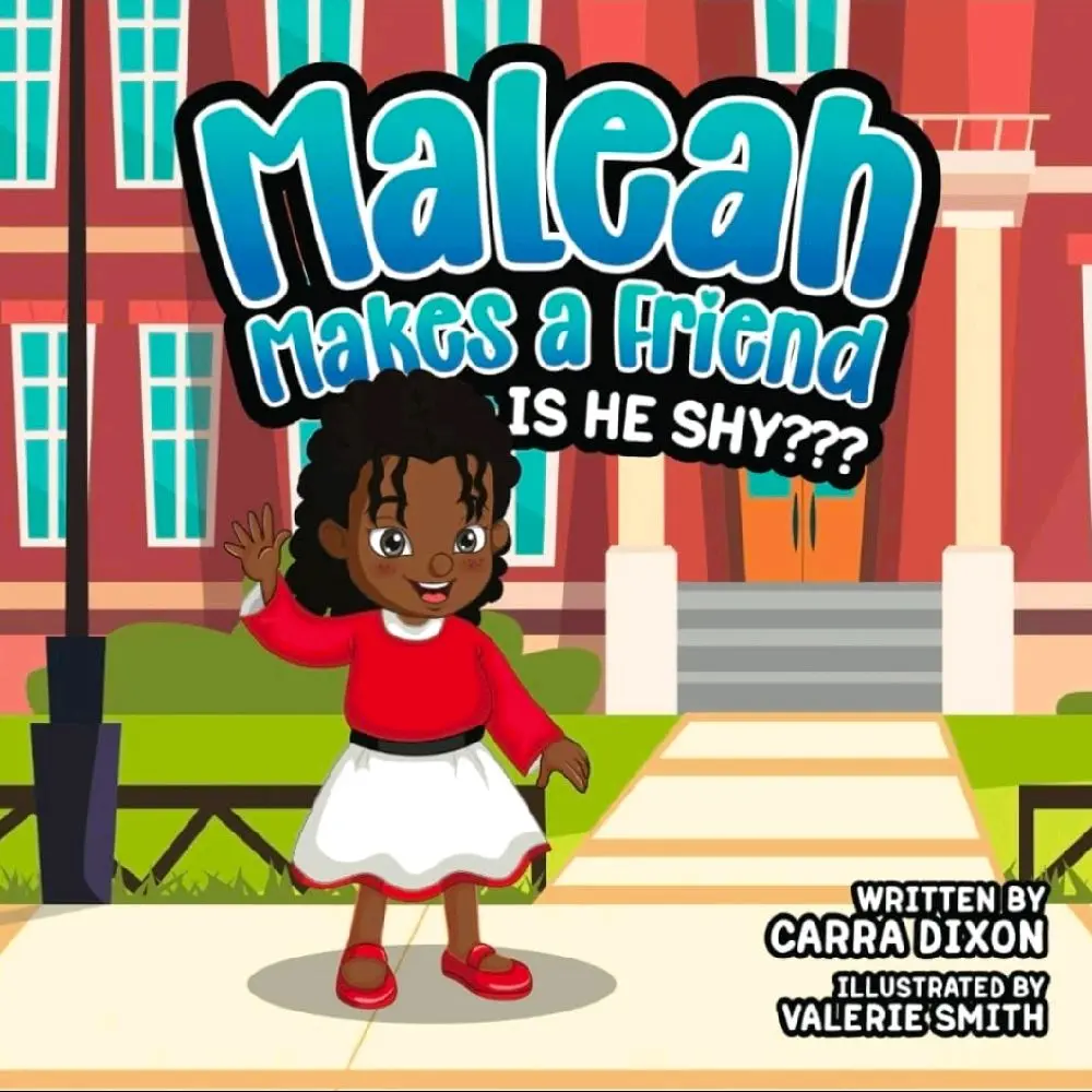 Maleah Makes A Friend (Is he shy?)