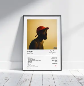 Set Of 3 Brent Faiyaz Poster - Sonder Son Album Cover Wall Art Poster HD Print Unframed Aesthetic Room Home House Modern Wall Decor Trendy Gift.