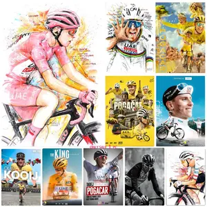 Tadej Pogacar Poster Bedroom Home Decor Art Poster Perfect Gift for Family and Friends