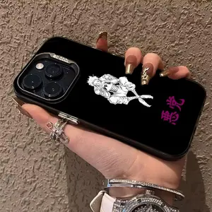 Anime Hisoka HUNTER×HUNTER Phone Case Color electrosilvering For iphone 17 16 11 14 15 12 Pro 11 Plus 13 Pro MAX Samsung Galaxy S25 S24 S23 A56 A55 A54 Drop case
