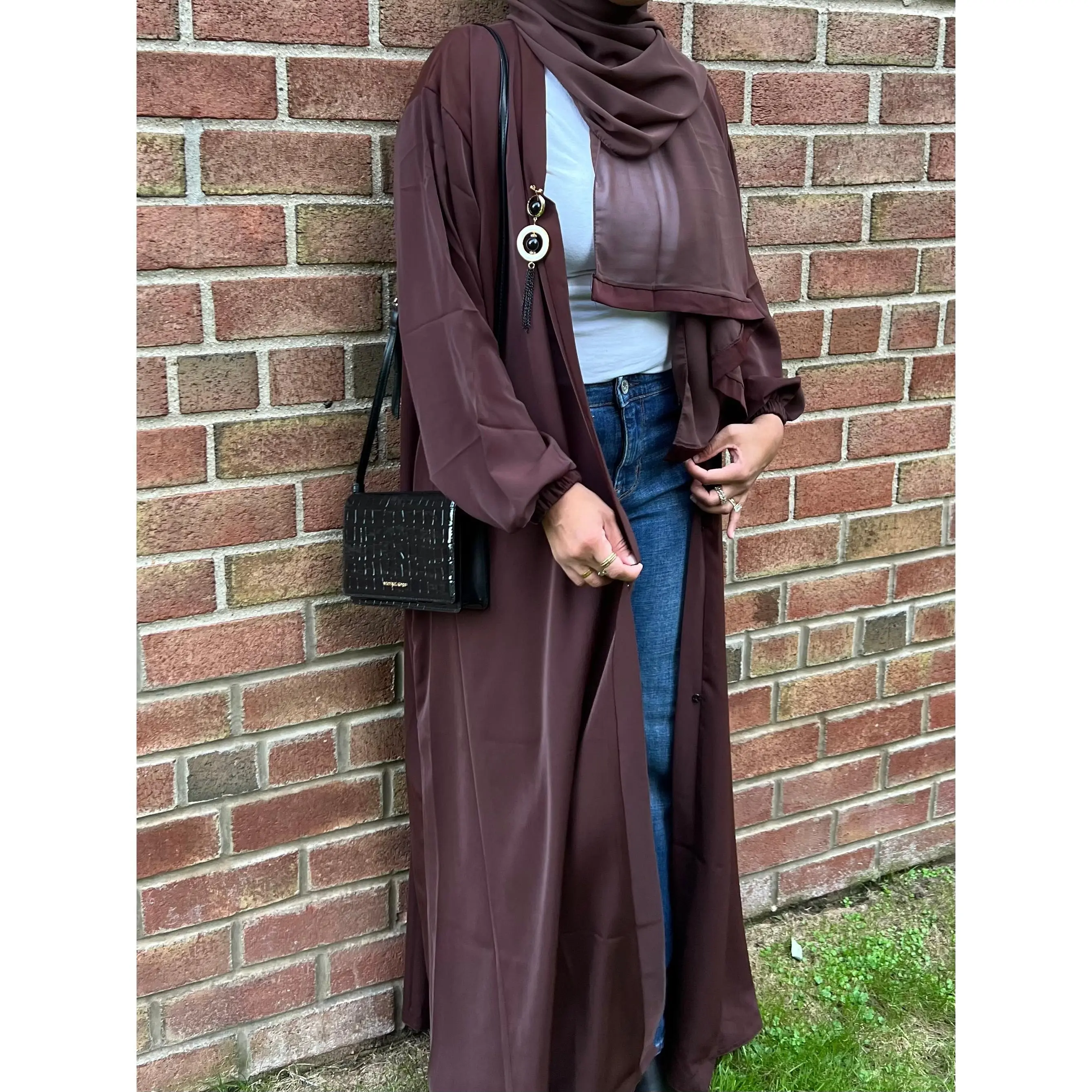 Dua Abaya - Chocolate Dua Abaya - Chocolate