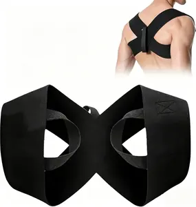 Fitness Shoulder Straps, Bench Press Training Assist Straps, Chest Expansion & Upright Body Support, Open Shoulder Workout Bands, Gym & Daily Wear Accessory