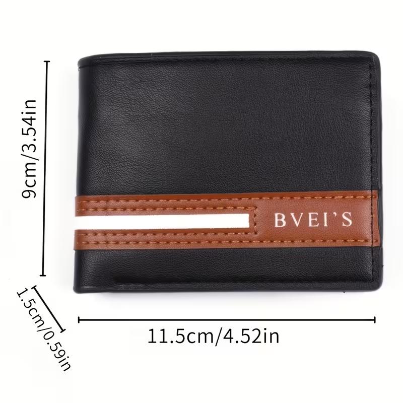 Everyday Casual Wallet for Men – American Leather Wallet, Father’s Day Gift Idea