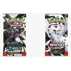 English Black Bolt and White Flare Booster Packs - Pokemon TCG