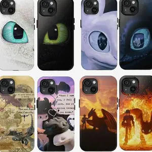 How To Train Your Dragon 2025 Phone Case, HTTYD Cinematic iPhone Cover Compatible with iPhone X, 11, 12, 13, 14, 15, 16 Plus Pro Promax