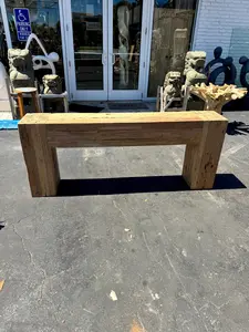 Recycled Teak Block Console 200 Cm