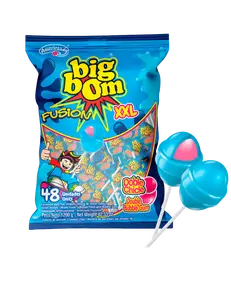 Americandy XXL Lollipops, Fusion Blue