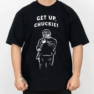 Limited edition "GetUp Chuckie" , Chicanos Clothing, Gangster clothes, Graphic Tee, Hoodies, Chicana, Cholo outfit, Lowrider clothing CK194