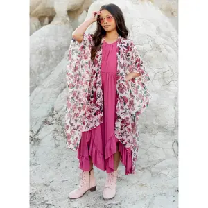 Avalon Duster in Fall Floral