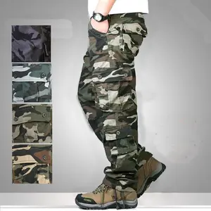 Spring and Autumn New Multifunctional Outdoor Casual Pants for Men with Multiple Pockets, Cargo Pants for Men, Long Pants, Plus Size Men's Pants, Tactical Pants, Trendy