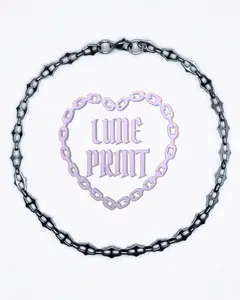 Basics - Barbed Thorn Silver Chain