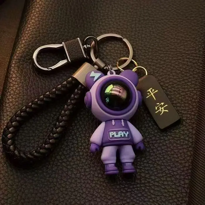 Astronaut Design Cute Keychain for Car Parking Keys, Universal Car Interior Decoration Accessories for Men & Women Astronaut Design Cute Keychain for Car Parking Keys, Universal Car Interior Decoration Accessories for Men & Women