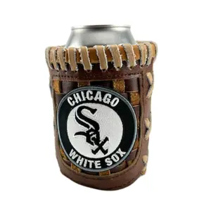 Pocket Coozie - Chicago White Sox Circle Black Ring