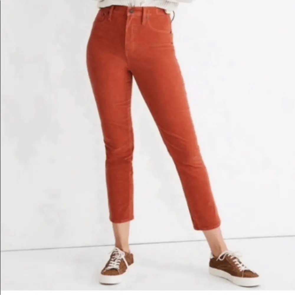 Madewell Corduroy Classic Straight Leg Jean Pants NEW Size 35