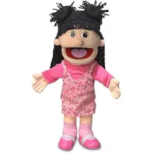 Susie, Girl Puppet, Peach Skin (14")