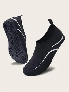 Men's Sporty Slip on Water Shoes, Lightweight Breathable Comfortable Quick Drying Water Shoes, Outdoor Beach Shoes for Swimming, Hiking, Wading Shoes, Water Aqua Shoes