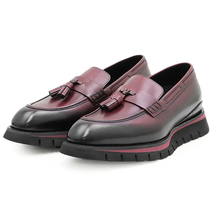Pre-owned Louis Vuitton Calfskin Small Leather Goods Leather Loafers