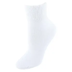 Knocker Women's Smooth Seamless Basic Ankle Diabetic Socks - 3 Pairs, Everyday Day Comfort